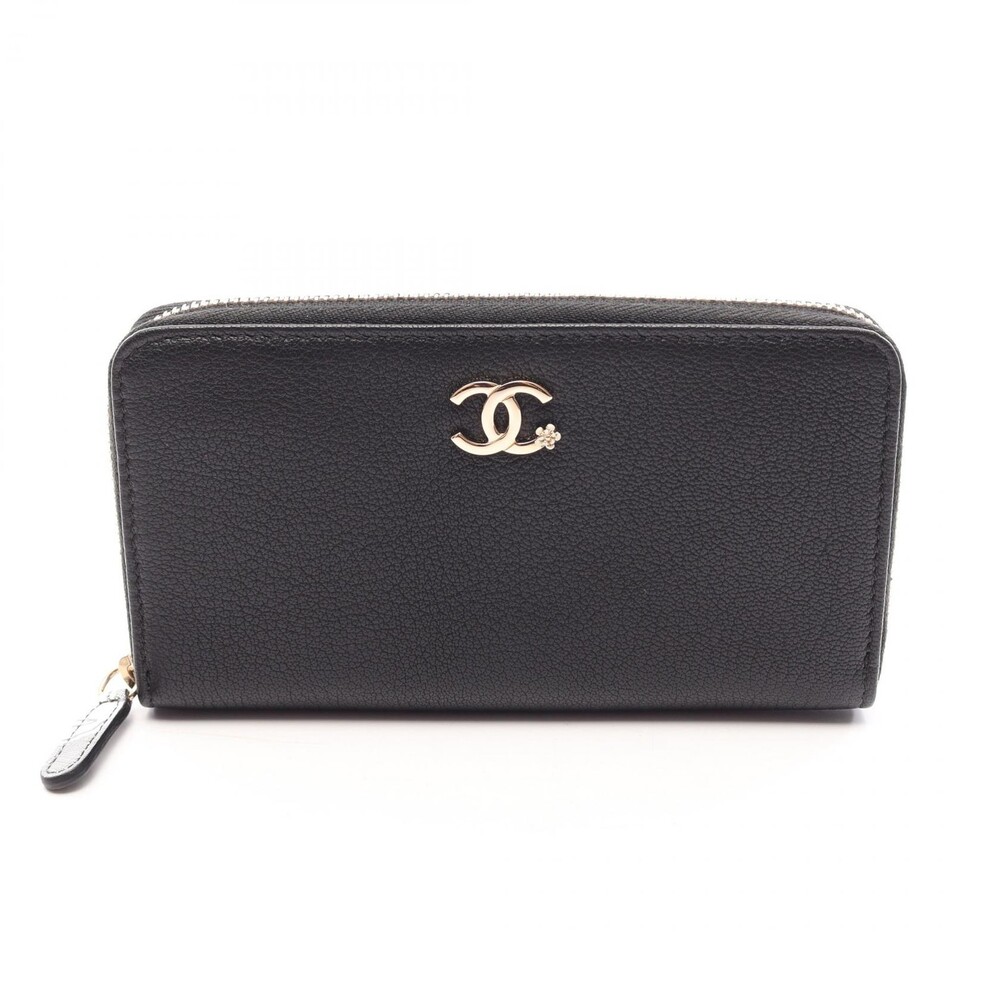 Chanel Coco Mark Zip Around Long Wallet #333473C93B